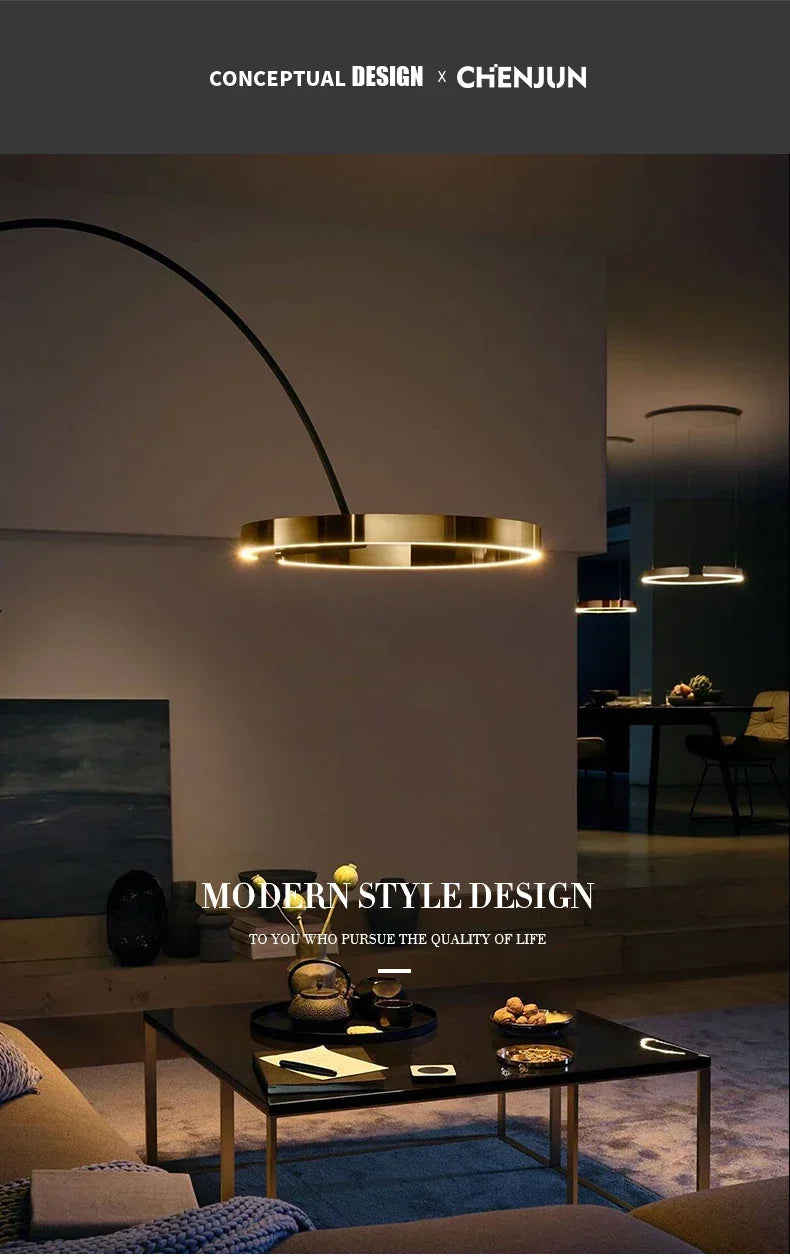 Italian Light Luxury Minimalist Fishing Lamp Living Room Bedroom Study Vertical Room Decoration Lights Artistic Floor Lamp LED